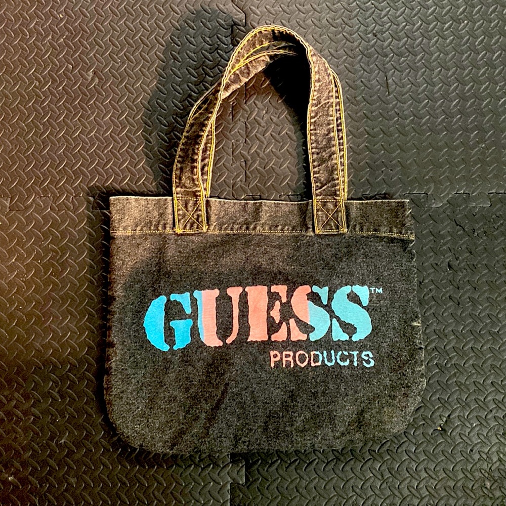 Guess Denim Purse / Carry bag